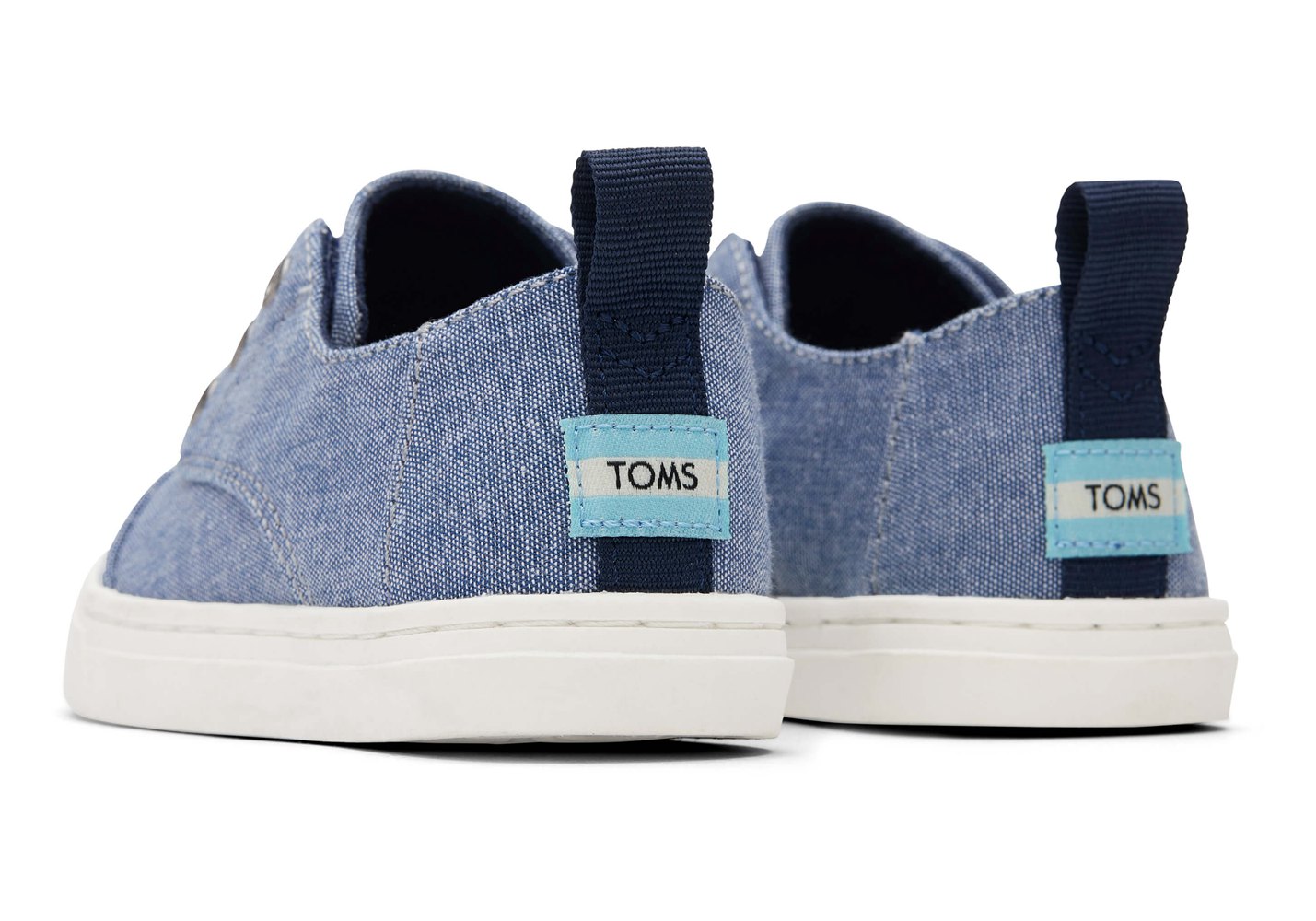 Toms Tiny Cordones Cupsole Sneakers Blue - Kids - 25687-SLVW